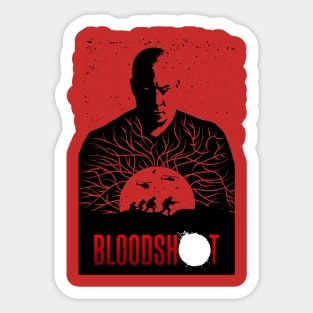 Vin Diesel Bloodshot Sticker